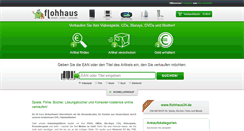 Desktop Screenshot of flohhaus.de